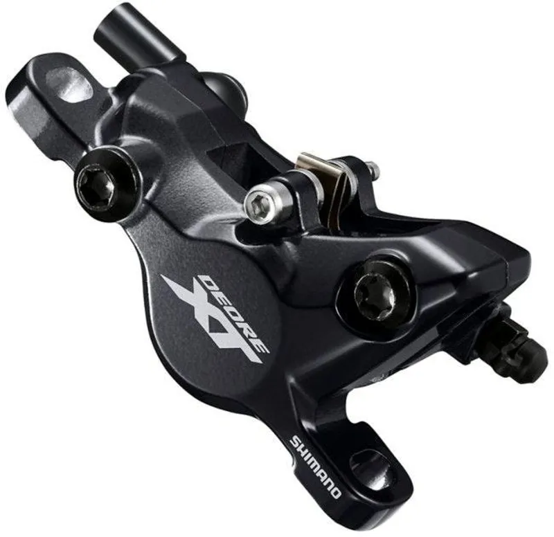 Shimano BR-M8100 Deore XT Race Rear Disc Brake Set Left Lever in Black-2